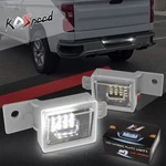 Nuvision Led Bumper License Plate Lights For 14-24 Chevy Silverado Gmc Sierra. Fixed Price $16.19.