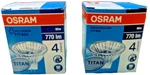 2pk Osram 46870wfl 12v 50w Flood 36d Titan 770lm Germany Decostar 51. Fixed Price $21.95.