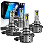 Novsight 9005 9006 Led Headlight Bulbs Conversion Kit 6500k White 80000lm 400w 4. Fixed Price $120.04.