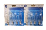 Ge Reveal Light Bulb Soft White 60 W 455 Lumen E12 Candelabra Base 8 Bulbs. Fixed Price $12.98.