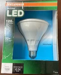 Sylvania Ultra Led Flood 120w / 17w White Dimmable Par38 Bulb 1300 Lumens. Fixed Price $16.95.