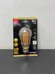 Globe 73193 Vintage Edison Led Bulb 60w Equiv St19 Dimmable Amber Light. Fixed Price $10.38.