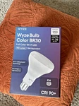 New In Box Wyze Color Br30 Wi-fi Smart Bulb E26 Base, 75w Equivalent 950 Lumens. Fixed Price $15.99.