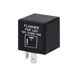 Pvotawp Led Flasher Relay, Turn Signal Relay For Lights, 2 Pin Black. Fixed Price $6.29.