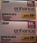 4 Feit A19 60w Replacement Enhance Bulbs Tested Before Shipping B389. Fixed Price $15.00.