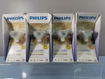 New Sealed Lot Of 4 Philips Ambient Led Indoor Flood Mr16 Gu5.3 12v 20w 3000k. Fixed Price $49.99.