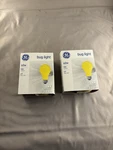 New Ge 60 Watt 2 Pack A19 Bug Light (2 Packs). Fixed Price $29.95.