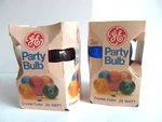 Red & Blue Party Light Bulb Ge Lighting 25 Watt Standard Glass Q2. Fixed Price $19.00.