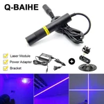 Blue 450nm 100mw Dot Line Cross Laser Module 16x120mm W/adapter Us/eu/au/uk Diy. Fixed Price $85.56.