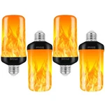 Led Flame Effect Light Bulb 4 Modes Bulbs E26 Base Fire W. Fixed Price $41.67.
