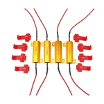 4pcs Aaron 50w 6ohm Load Resistors - Fix Led Bulb Fast Hyper Flash Turn Signa.... Fixed Price $13.99.