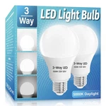 Wiyifada 3 Way Led Light Bulbs 2 Pack, 30 70 100 Daylight W.... Fixed Price $10.80.