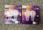 Philips Dimmable Led A19 8w 60w Soft White Lamp Bulb Warm Glow 2 Pack X Ultra. Fixed Price $16.14.