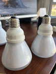 Tested Loose 2-pack Ecosmart Flood Lights- Model 2r3016 (5000k) 120v 60hz 16w. Fixed Price $9.00.