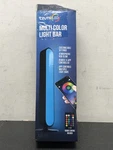 Tzumi 7666hd Aura Led Black 9.8 In. Multi-color Light Bar Lamp With Remote. Fixed Price $11.73.