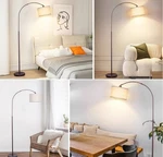 Seaside Village Classic Arc Floor Lamp Black Modern Standing Tall Farmhouse. Fixed Price $37.99.