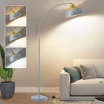 Arc Floor Lamp, 71" Standing Lamp W/adjustable Head, Metal Base, Foot Switch. Fixed Price $69.39.