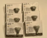 6- Ikea Ledare Led Bulb E17 Reflector R14 400 Lm, Warm Dimming 2700 K 5.3 W New. Fixed Price $52.88.