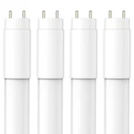 Jesled 4 Pack T8 Led Tube Lights 4ft, Fluorescent Replacement, 48 4000k 4p. Fixed Price $60.99.
