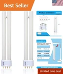Pl18-b 18w Replacement Tube Light Bulb For Ottlite T18330 Pl18-b-ffp Fluoresc.... Fixed Price $48.32.