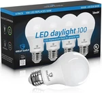Great Eagle A19 Led Light Bulbs 100 Watt 4 Count (pack Of 1), 5000k Daylight. Fixed Price $13.99.