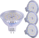 Dimmable 5w Mr16 Led Spotlight 120v Gu5.3 6000k Daylight 400lm Replace 50w. Fixed Price $39.95.