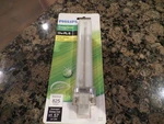 New Philips Energy Saver Replacement Cfl 13w Pl-s Compact Cool White 4100k Bulb. Fixed Price $5.99.