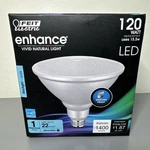 Feit Electric Par38dm1400950c 120v 23w 5000k 1400 Lumens Floodlight Led Bulb. Fixed Price $14.95.