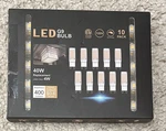 Winshine 10 Pack Dimmable G9 Led Light Bulb 3000k Warm White, 4w Base Chandel. Fixed Price $18.00.