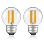Padmo Ludaz Dimmable Led G16.5 Light Bulb 40w Equal 2 Count, Warm White 2700k. Fixed Price $14.43.