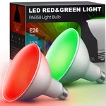 L Lohas Led Red Green Flood Light Bulbs, Par38. Fixed Price $28.99.