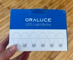 Set Of 6 Oraluce Led Light Bulbs. Fixed Price $16.95.