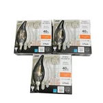 Feit Electric Chandelier Led Light Bulbs Soft White 40w Dimmable 300 Lumens 3pk. Fixed Price $9.92.