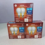 Lot 6 Ge Led Light Bulb Relax 5.5w 60w Candelabra Frstd A15 41721 Soft White New. Fixed Price $19.99.