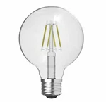Ge 24601 G25 Led Globe Bulb Clear Soft White 5 Watts 500 Lumens. Fixed Price $13.99.