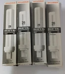 Lot Of 4 Sylvania 20684 Dulux D/e 26w New Open. Fixed Price $14.00.