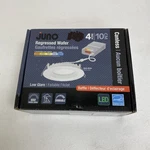 Juno Wf4 4in Selectable Cct Ultra Slim Canless Led White Recessed Light. Fixed Price $53.99.