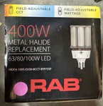 Rab Led Corn Cob 100w Rpl 400w Metal Halide Bypass Hidfa-100s-ex39-8cct-byp/5sp. Fixed Price $119.00.