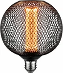 Next Glow Led Decorative Light Bulb Black Metal Cage Vintage Edison Large Ligh. Fixed Price $32.56.