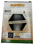 Lot Of 2 Sunlite Br30 Reflector 9w 88056 Light Lamp Bulb Br30/led/9w/d/ww. Fixed Price $13.52.