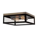 Globe Electric Verona Flush Mount Light Panes 2 Dark Bronze. Fixed Price $42.99.