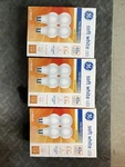 3 Boxes Ge 4pk 40w Led A19 Daylight Incl. 12 Soft /warm Bulbs. Fixed Price $19.44.