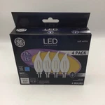Ge Lighting 234650 2.5w Cam Decorative Led Light Bulb - Soft White44; Pack Of 4. Fixed Price $9.90.