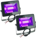 2 Pack 10w Uv Ultraviolet Black Light 12v 24v Low Voltage For Halloween Blacklig. Fixed Price $39.83.