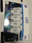 Ge 60w Led Bulb Replacement Soft White Light Bulbs 800 Lumens Table Lamp 8 Pack. Fixed Price $15.95.