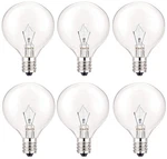 Serbion 40 Watt Light Bulbs E12 Candelabra Base 120volt Round Soft Warm White. Fixed Price $10.28.