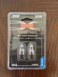 Feit Electric / 20 Watt - Xenon Bulbs G8 Base 1 Pack/2. Fixed Price $8.50.