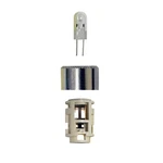 Maglite Lmxa401 Magnum Star Ii Xenon Lamp-bulb For 4-cell C & D Flashlights. Fixed Price $9.20.