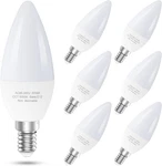 Gosche 6-pack E12 Led Ceiling Fan Light Bulbs, 60 6 Count (pack Of 1), White. Fixed Price $18.69.
