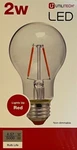 Utilitech 2-watt Red A19 Led Light With Standard Medium Base - 5,000 Hours. Fixed Price $11.79.